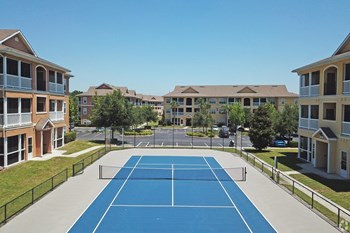 Updated tennis courts at The Columns at Cypress Point, 4330 Point Cypress Blvd., Wesley Chapel, Florida 33545